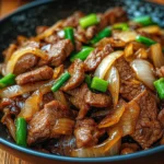 Chinese Beef and Onion Stir Fry: A Savory Weeknight Delight