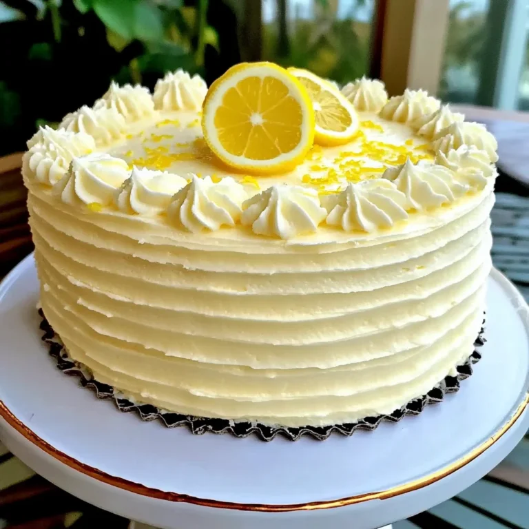 Creamy Lemon Cheesecake Cake
