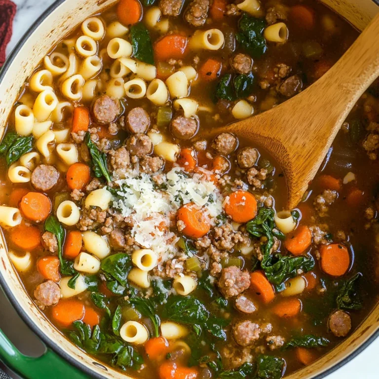 Easy Italian Sausage Soup