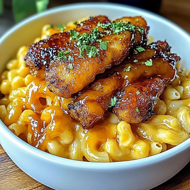 Hot Honey Chicken Mac N Cheese