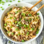 Inside Out Egg Roll in a Bowl