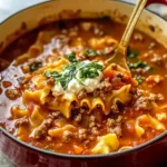 Italian Lasagna Soup - theamazingfood