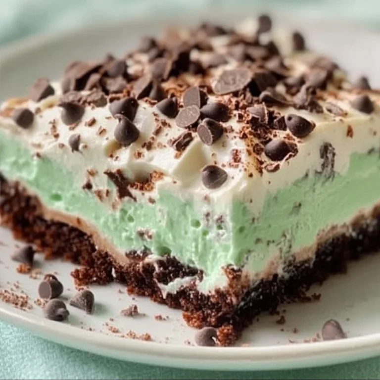 Mint Chip Lasagna Recipe