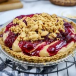 Peanut Butter and Jelly Pie