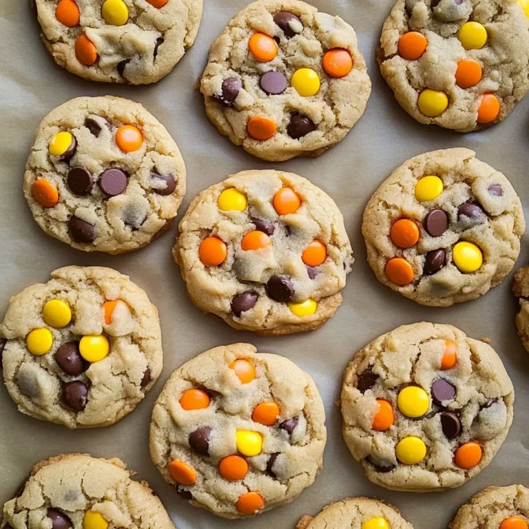 Reese's Pieces Peanut Butter Cookies
