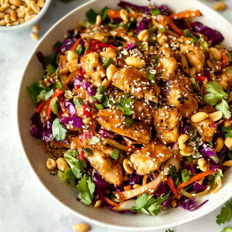 Asian Chicken Crunch Salad