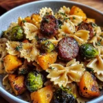 Autumn Sausage Pasta Squash