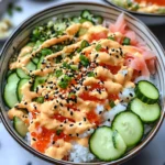 California Roll Sushi Bowls