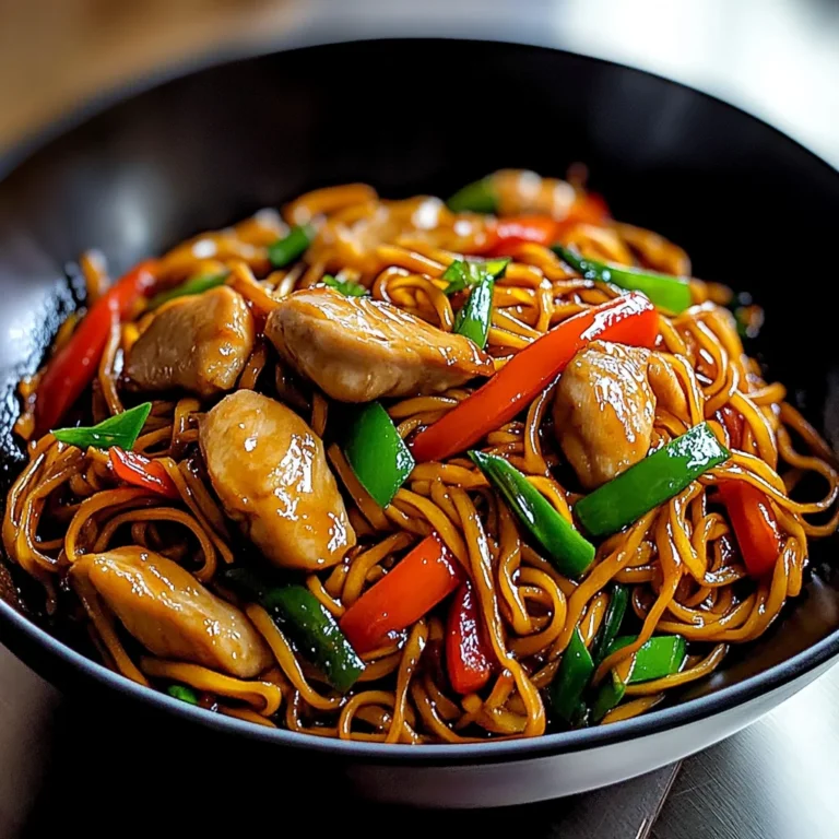 Chicken Lo Mein Recipe