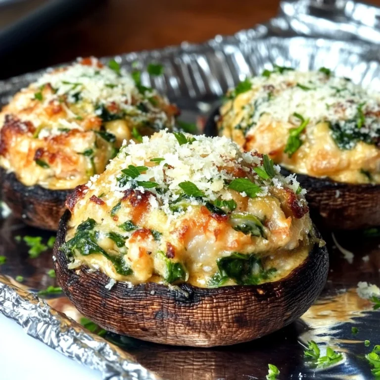 Crab Stuffed Mushrooms