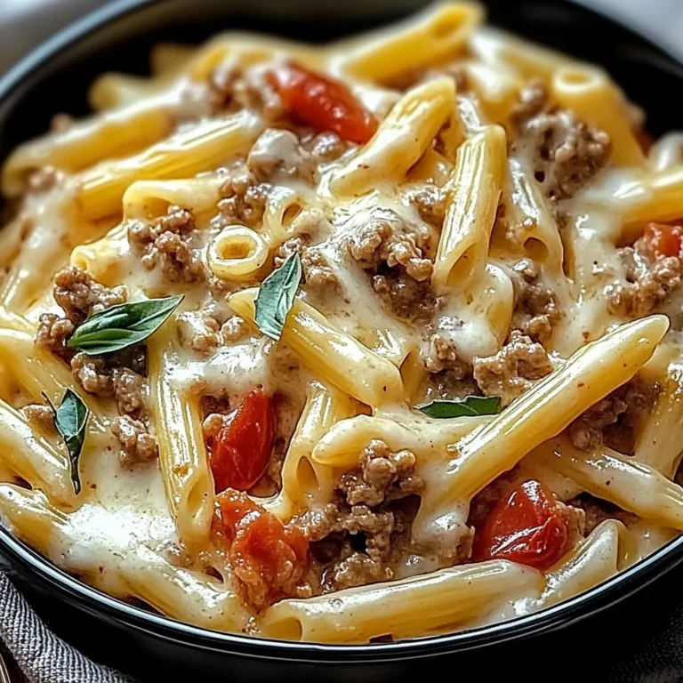 Creamy Rotel Pasta with Ground Beef for Cozy Weeknight Dinners