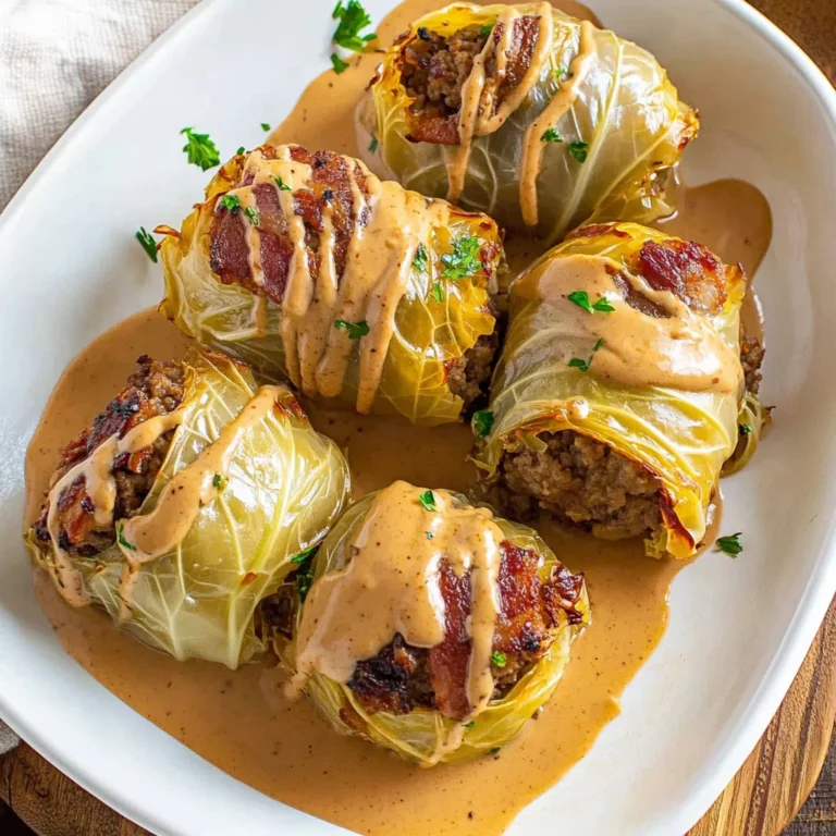 German Stuffed Cabbage Rolls (Kohlrouladen)