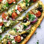 Greek Flatbread Pizza