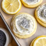 Lemon Poppy Seed Cheesecake Cookies