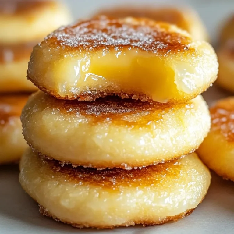 Luscious Lemon Curd Crème Brûlée Cookies