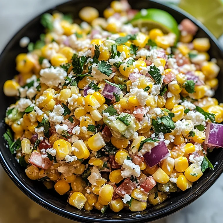 Mexican Street Corn Salad