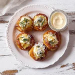 Mozzarella Stuffed Rosemary Parmesan Soft Pretzels