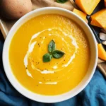 Roasted Butternut, Sweet Potato and Carrot Soup