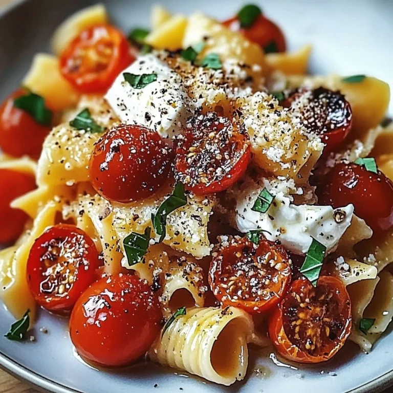 Roasted Tomato Garlic Pasta: A Deliciously Simple Recipe for Any Occasion