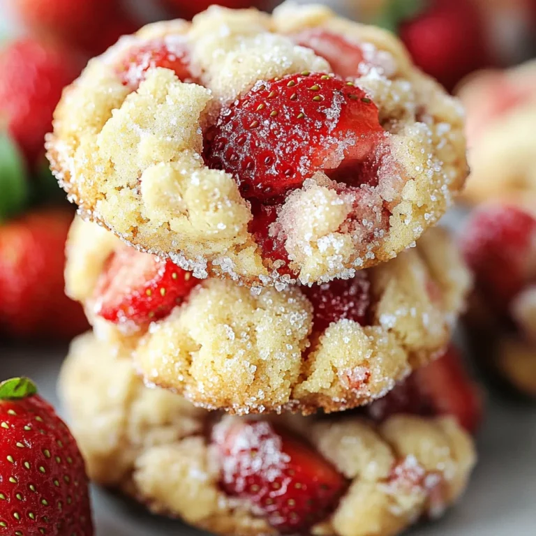 Strawberry Shortcake Cookies
