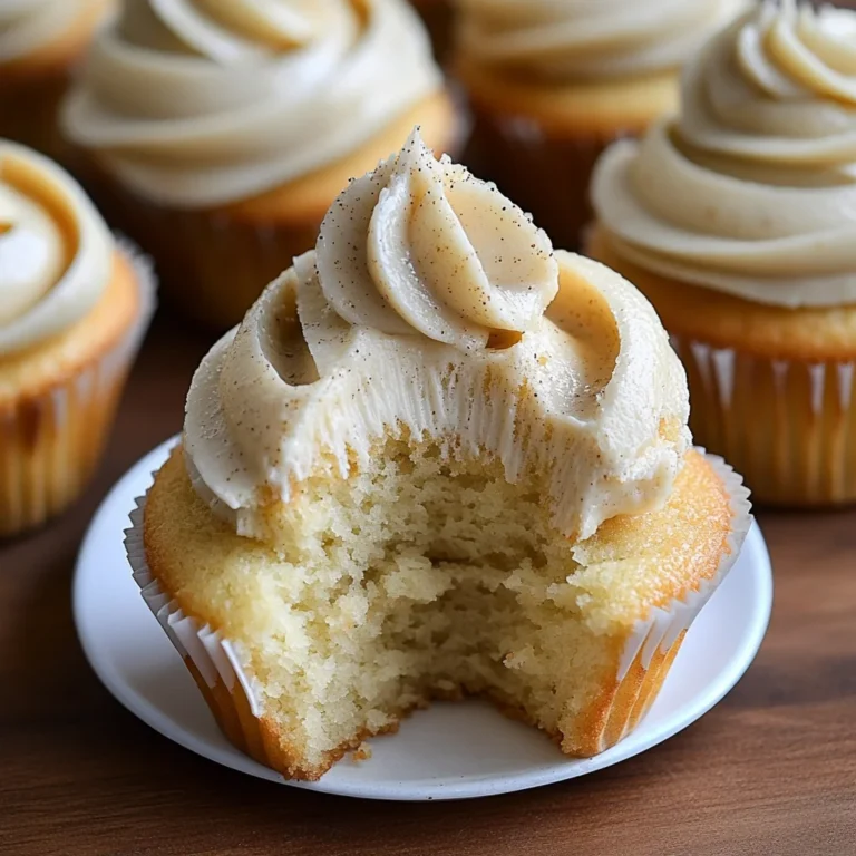 Vanilla Brown Butter Cupcakes